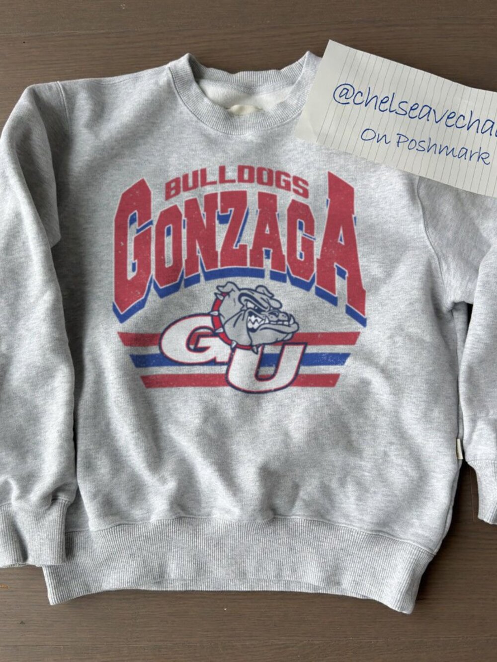 Vintage Gonzaga Bulldogs Sweatshirt, 90s Gonzaga University Shirt For Men Women